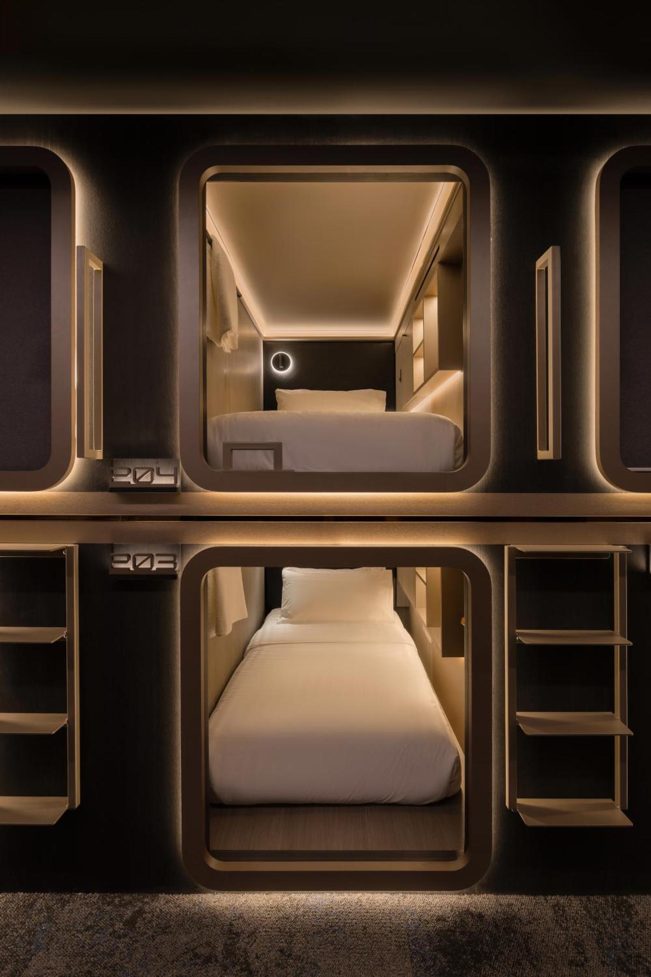 Cube Social Boutique Capsule Hotel At Boat Quay Singapur Exterior foto